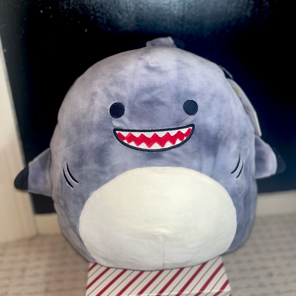 Original Gordon the Shark Squishmallow 12" Kelly Toy Plush *Walgreens Exclusive*